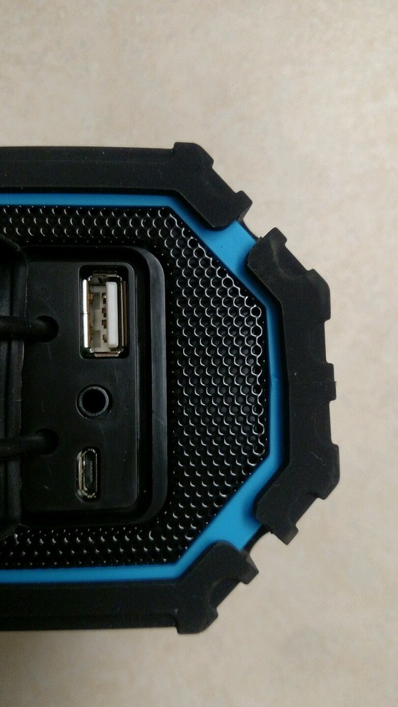 Altec Lansing Lifejacket 2 Rugged Wireless Bluetooth Speaker and Device Charger