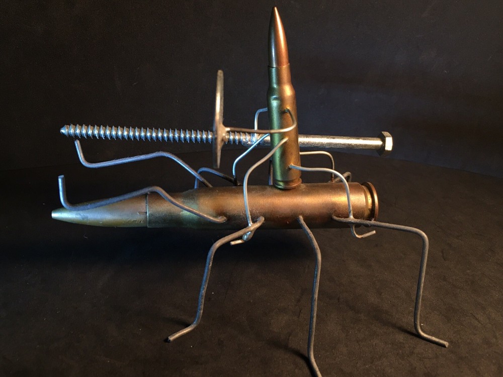 Trench Art .50 BMG Statue Sculpture