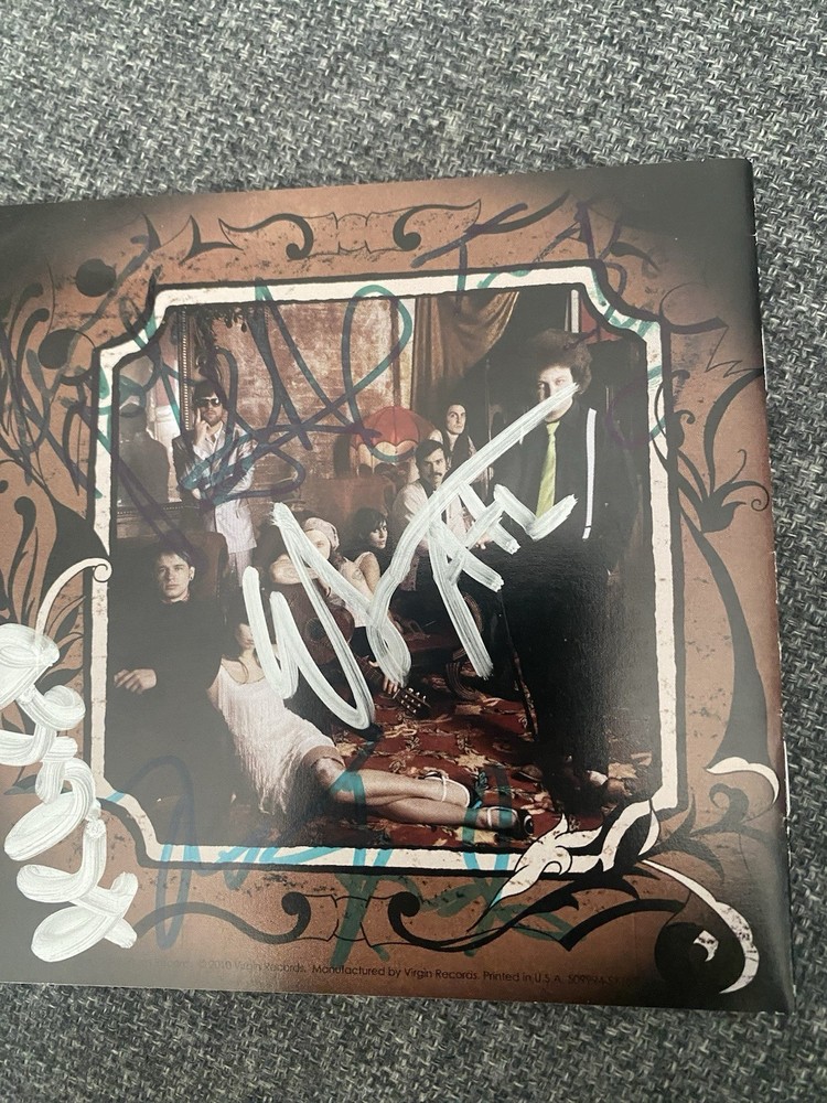 The Constellations Southern Gothic signed CD booklet