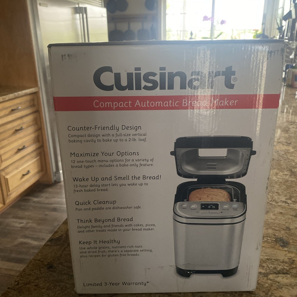 New Cuisinart CBK110P1 Automatic Bread Maker CBK-110P1