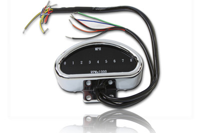Digital Mini Speedometer and Tachometer fits Harley Davidson