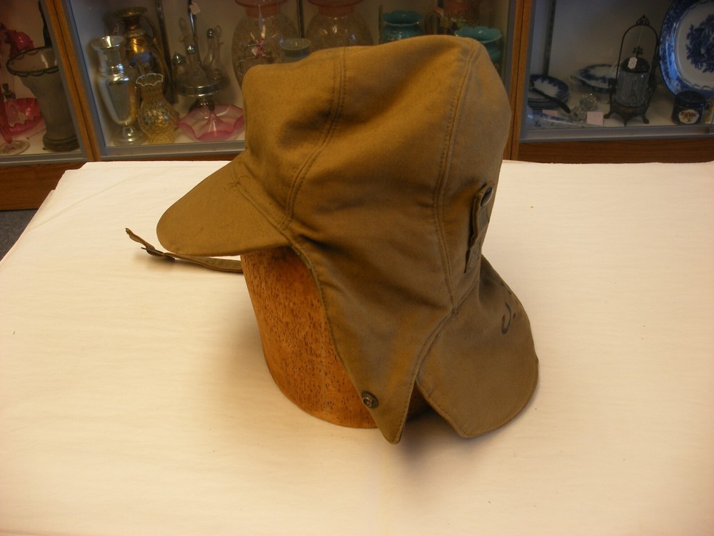 Vintage WW2 US Navy USN Deck Cap Hat - Size 7 1/4