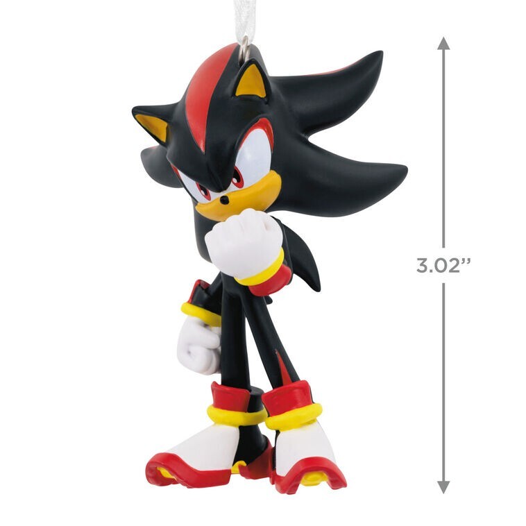 Hallmark Ornament Shadow Sonic The Hedgehog NEW B2