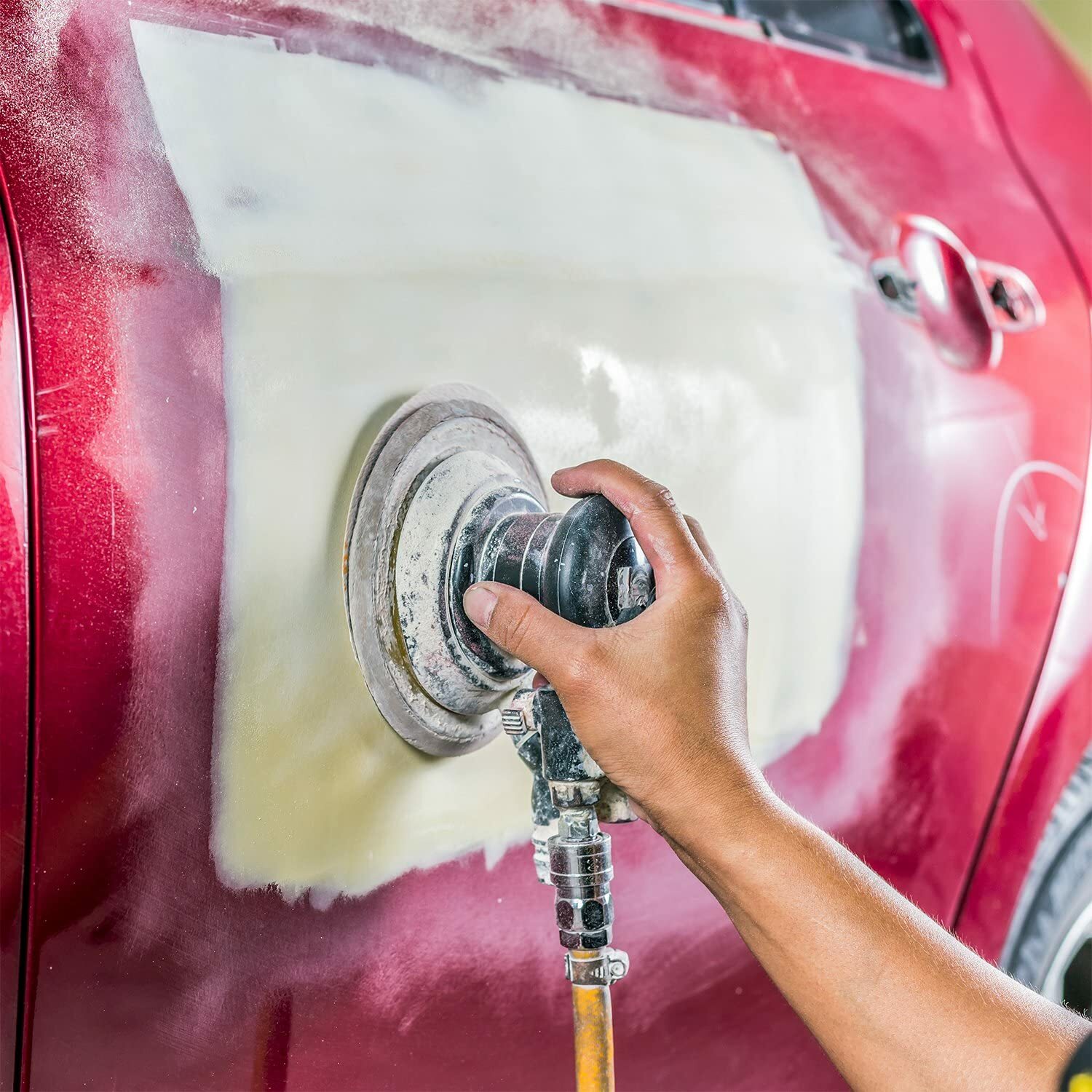 Sanding disc,Sandpaper Roll, Adhesive,PSA Sticky Back, 5" or 6", Grit 40 - 800