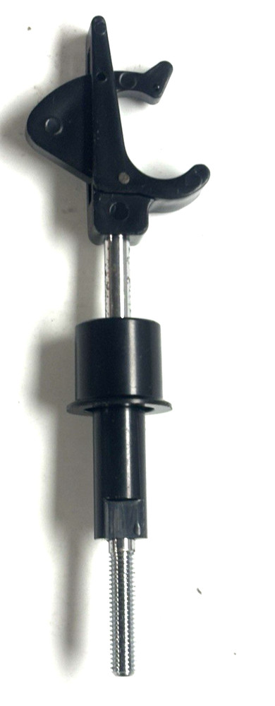 Vtg Turntable Tone Arm Rest Clip - w/ long threaded base -  NOS  Model unknown !