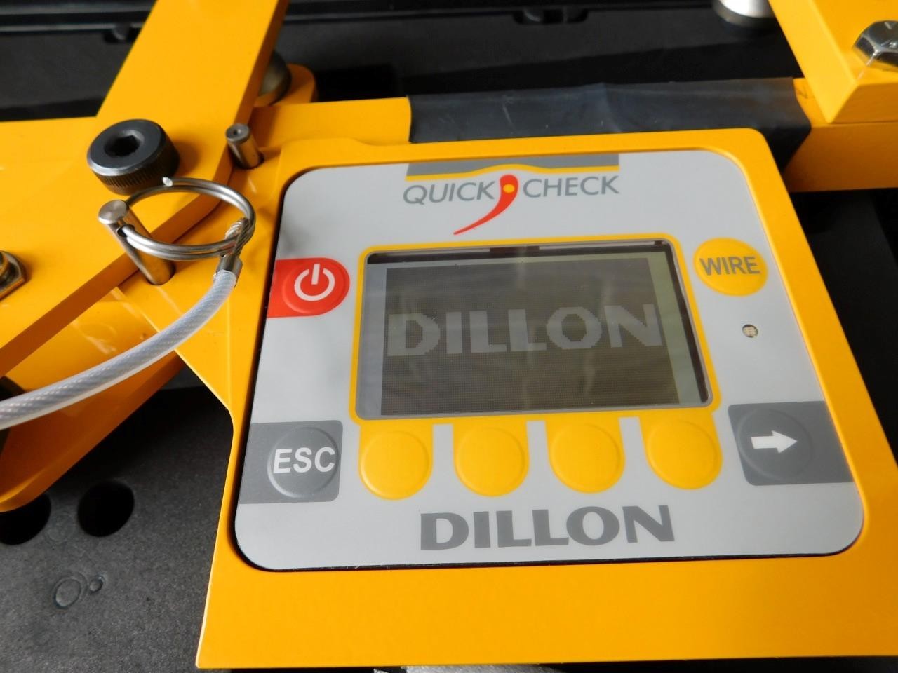DILLON QUICK CHECK AWT05-508114 10,000 LBF WIRE TENSION METER GAUGE GAGE