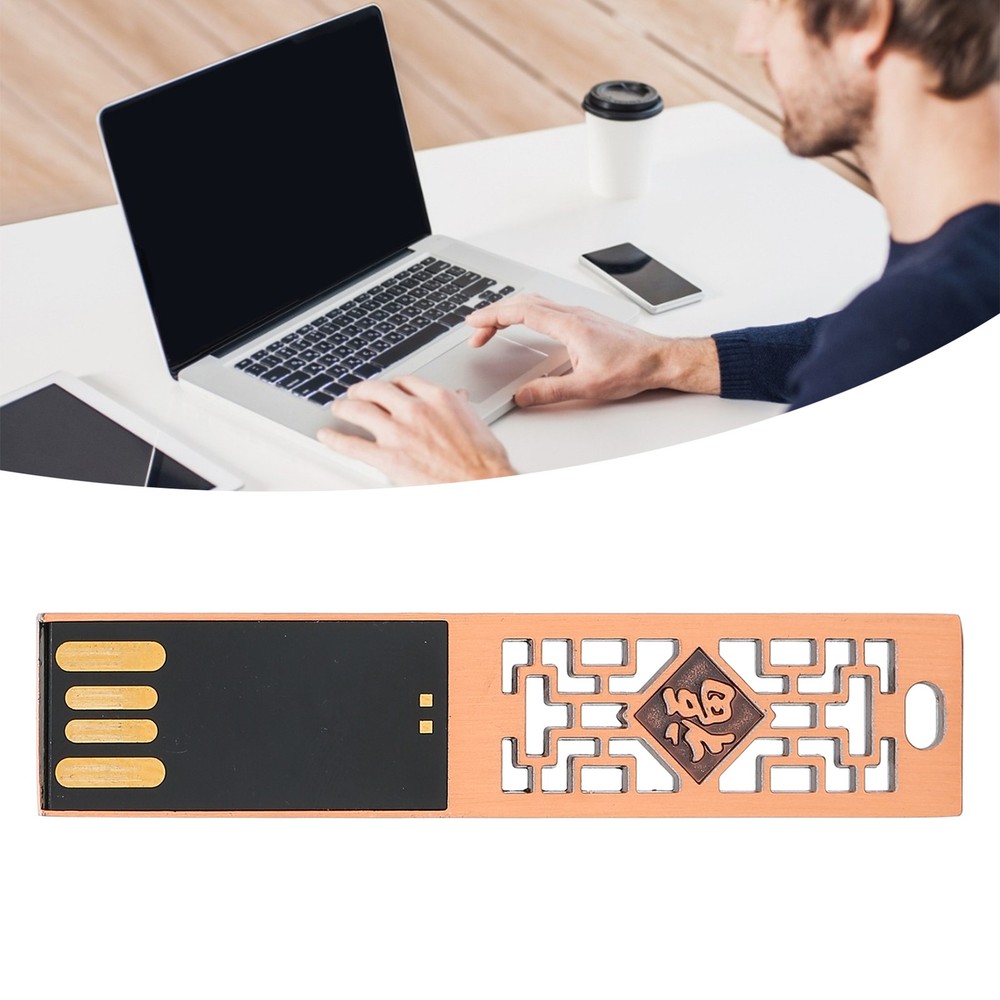 Metal USB Flash Disk Waterproof 2.0 Drive For Data Sharing New↑