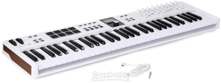 Arturia KeyLab Essential mk3 61-key Keyboard Controller - White