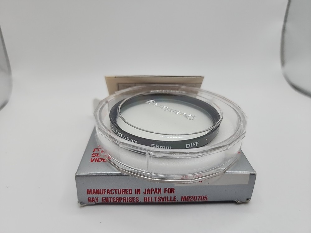 Quantaray 55mm DIFF Diffusion Camera Lens Filter Made in Japan 24-166-1818