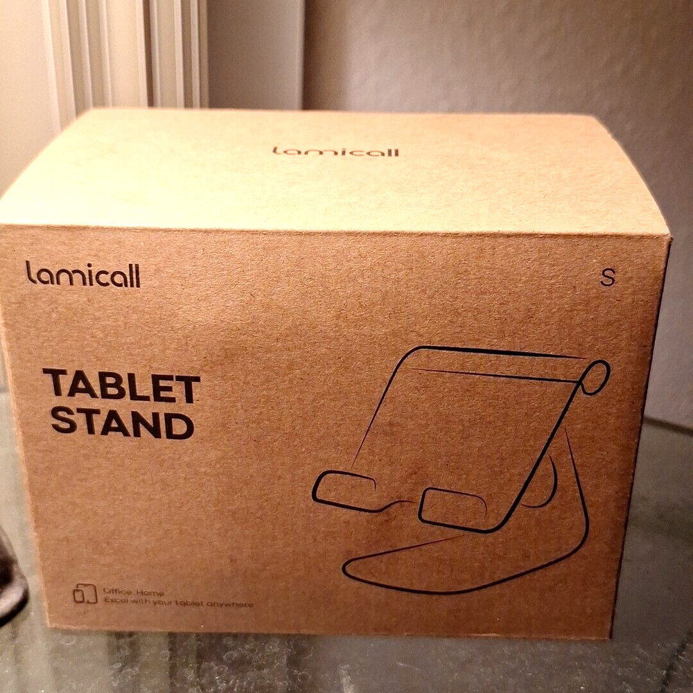 Lamicall Universal Tablet Stand Desktop iPad or Android Holder