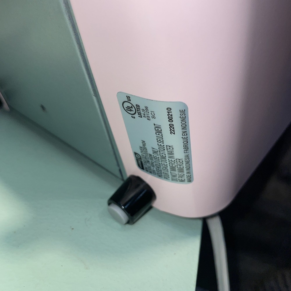 Dash Mini Toaster Oven - Pink, Fully Functioning Mod Style EXCELLENT