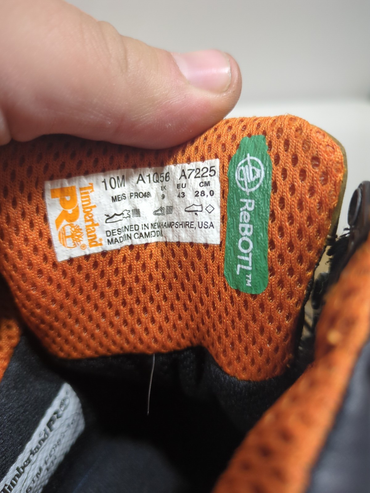 Timberland Pro Men's 6" Hypercharge Waterproof Work Boot A1Q56 Size 10M