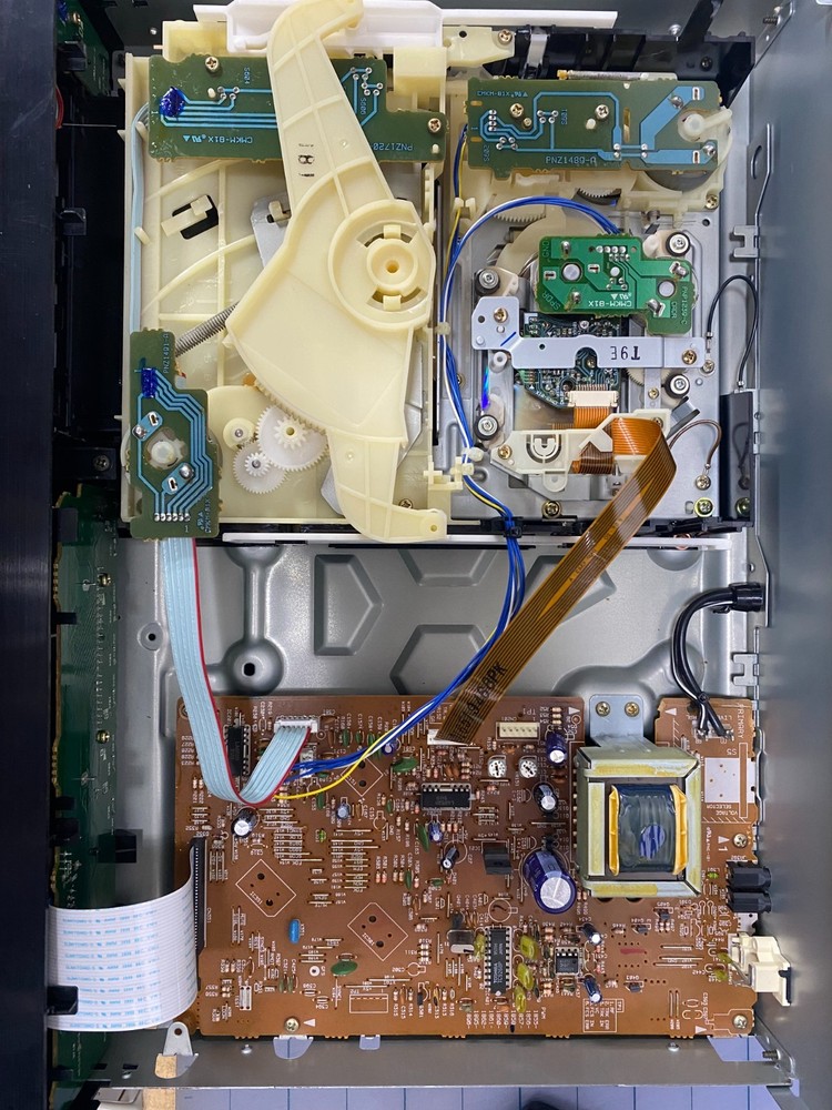 Optimus CD-7250 Automatic CD 6 Disc Changer TESTED