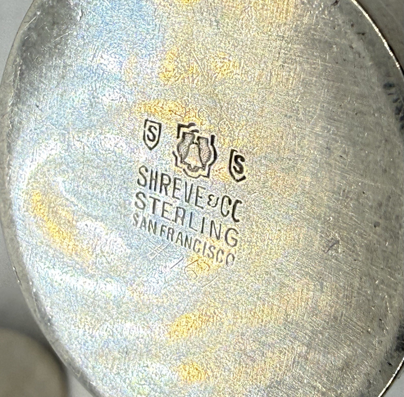 Shreve & Co Sterling Silver Salt And Pepper Shakers Set of 2