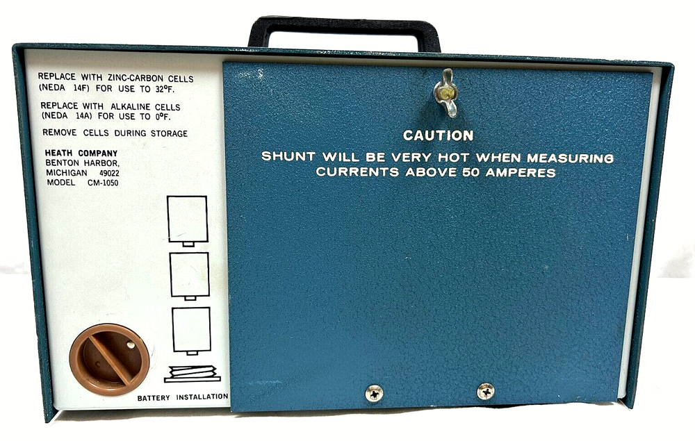 Vintage HEATHKIT ENGINE ANALYZER Model CM-1050 ~ Untested ~ Sold AS IS T63