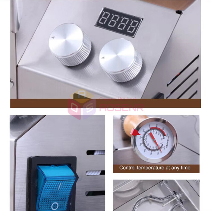 Electrical Heating Coffee Roasting Machine Electric Power Heating Coffee Roaster