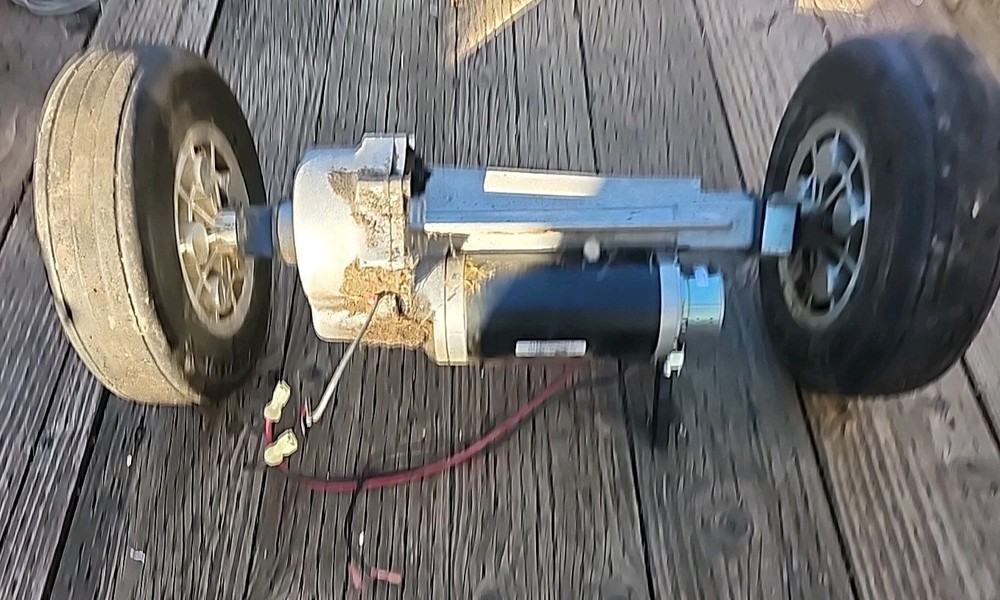 Amigo Mobility Scooter Wheels, Motor Brake, Transaxle Gearbox, SM1 Untested