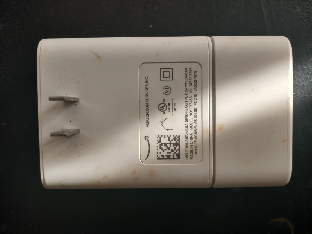 Amazon Echo Flex Plug In C77A68 Alexa Voice Control Speaker w/ Smart Clock