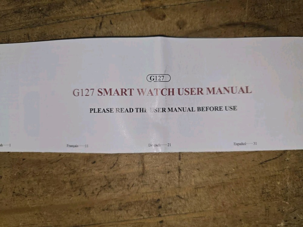 Fitonus G127 Smart Watch