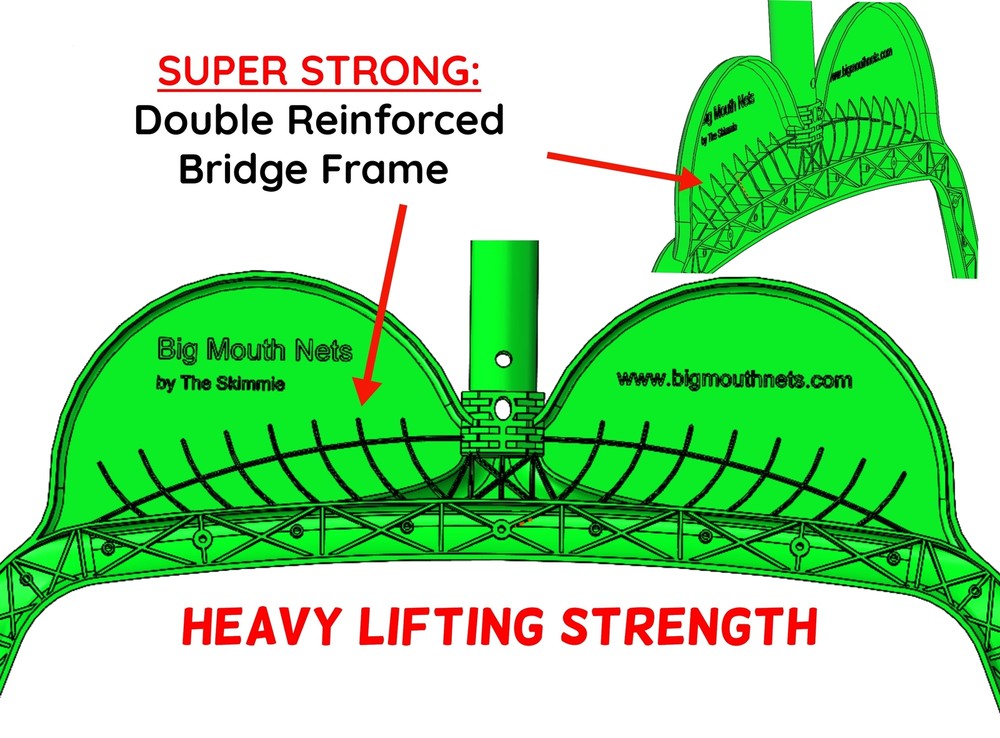 Mr. Frog "Freddy" Leaf Rake Net
