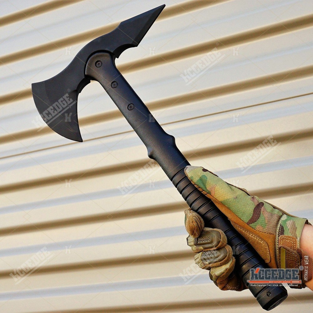 15.5" Rubber Training Axe w/ Fiberglass handle
