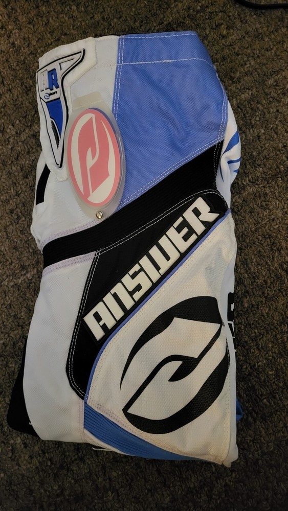 Answer Racing Womens Pants Size 4 - Full Throttle - 4PUR #710