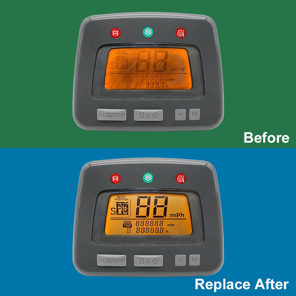 Display for Honda TRX350TE Automatic Shift Digital Speedometer