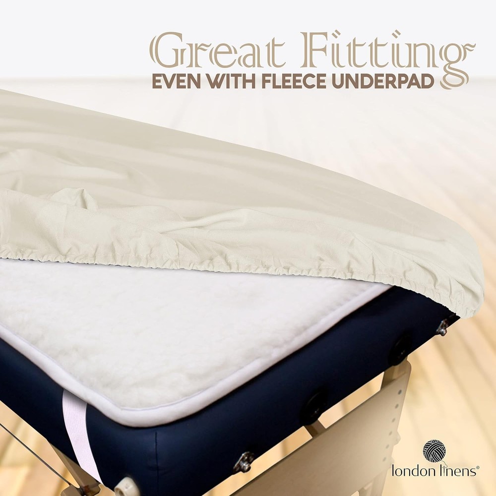 Luxury Microfiber Massage Table Sheets Set - Ideal Fit & Softness for Therapists