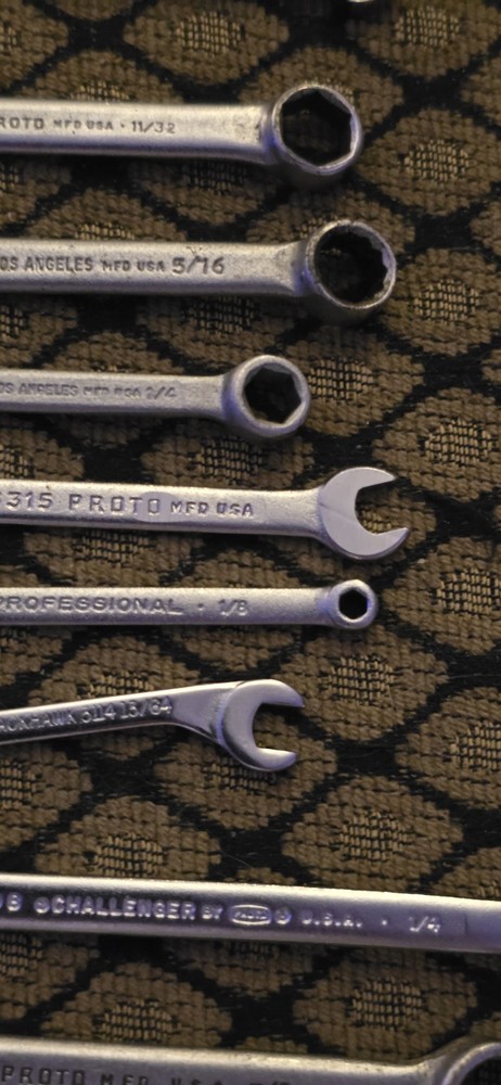 Proto Vintage 11 Pc Assorted Wrenches 🇺🇸 USA