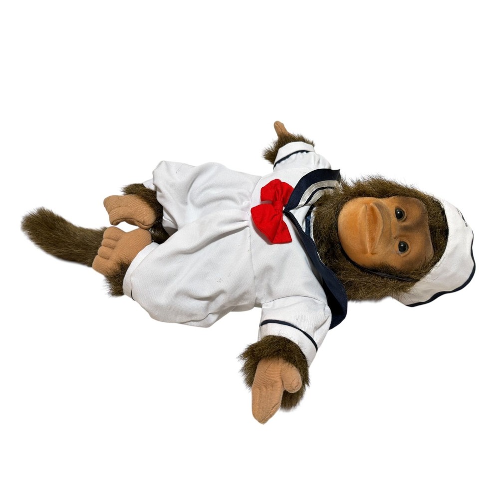Set of 3 Hand Puppet Monkies Monkey Plush