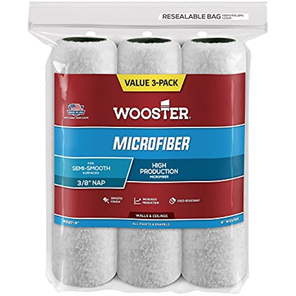 Wooster Brush R527-9 Microfiber Paint Roller