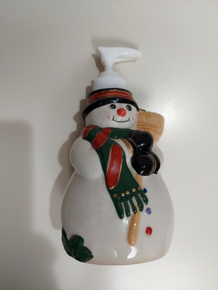 SNOWMAN LIQUID SOAP PUMP