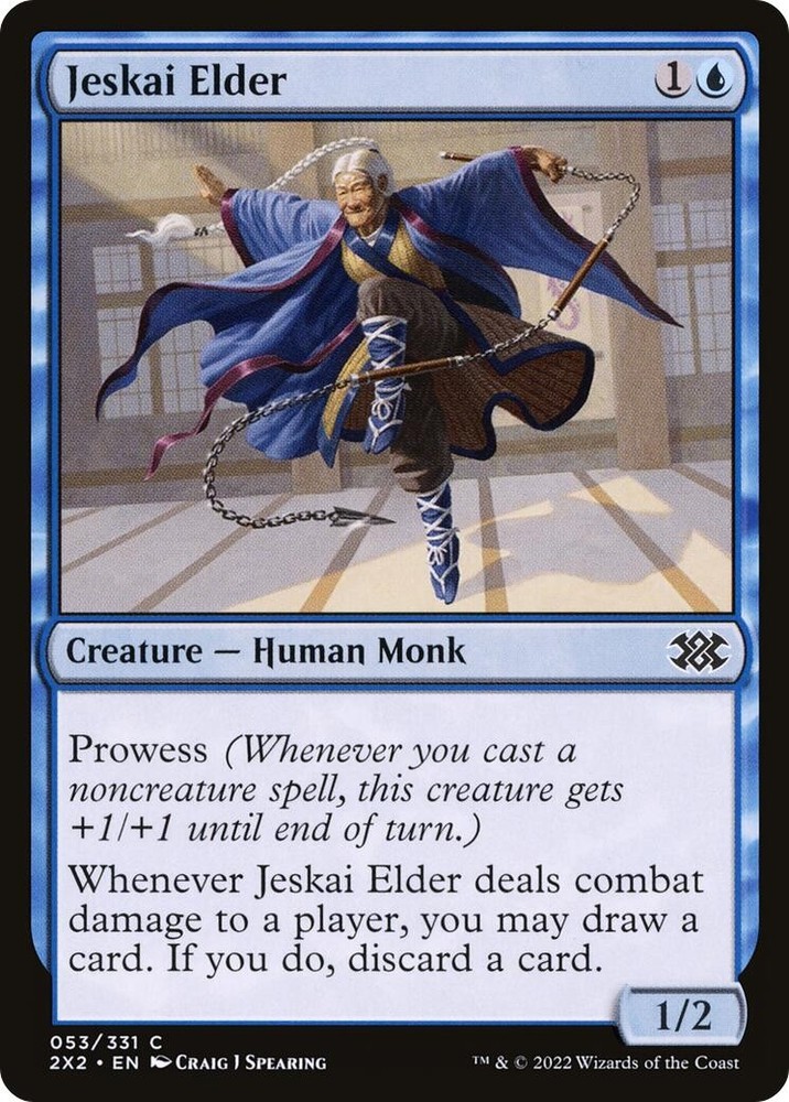 Jeskai Elder Double Masters 2022 53 MTG LP
