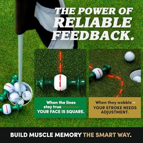 Putting Trainer – Golf Training Aid for Consistent Roll, Precision Start Line