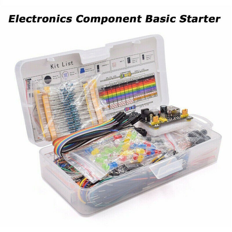 374pcs Electronic Component Set Assortment Ceramic Capacitors Industrial