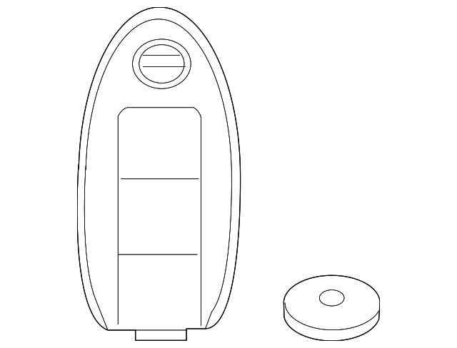Genuine Nissan Keyless Entry Transmitter 285E3-6LY5E