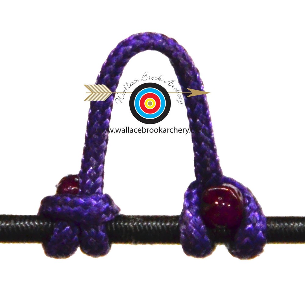 5 Pack Purple Release Bow String Nock D Loop Bowstring BCY #24