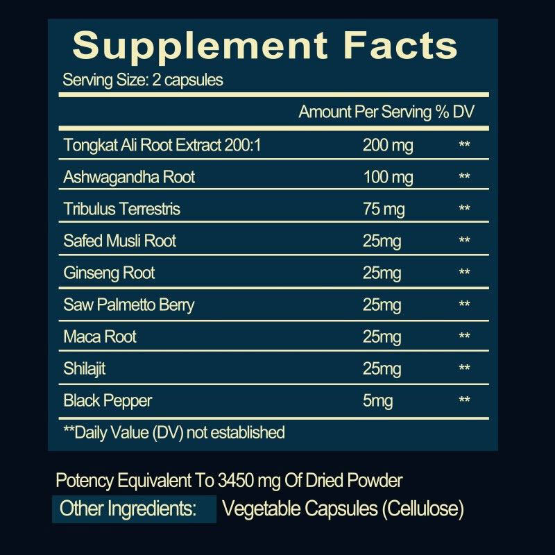 Male Enhancement Booster & Thicker Last Longer Stronger Bigger 120Pills Capsules