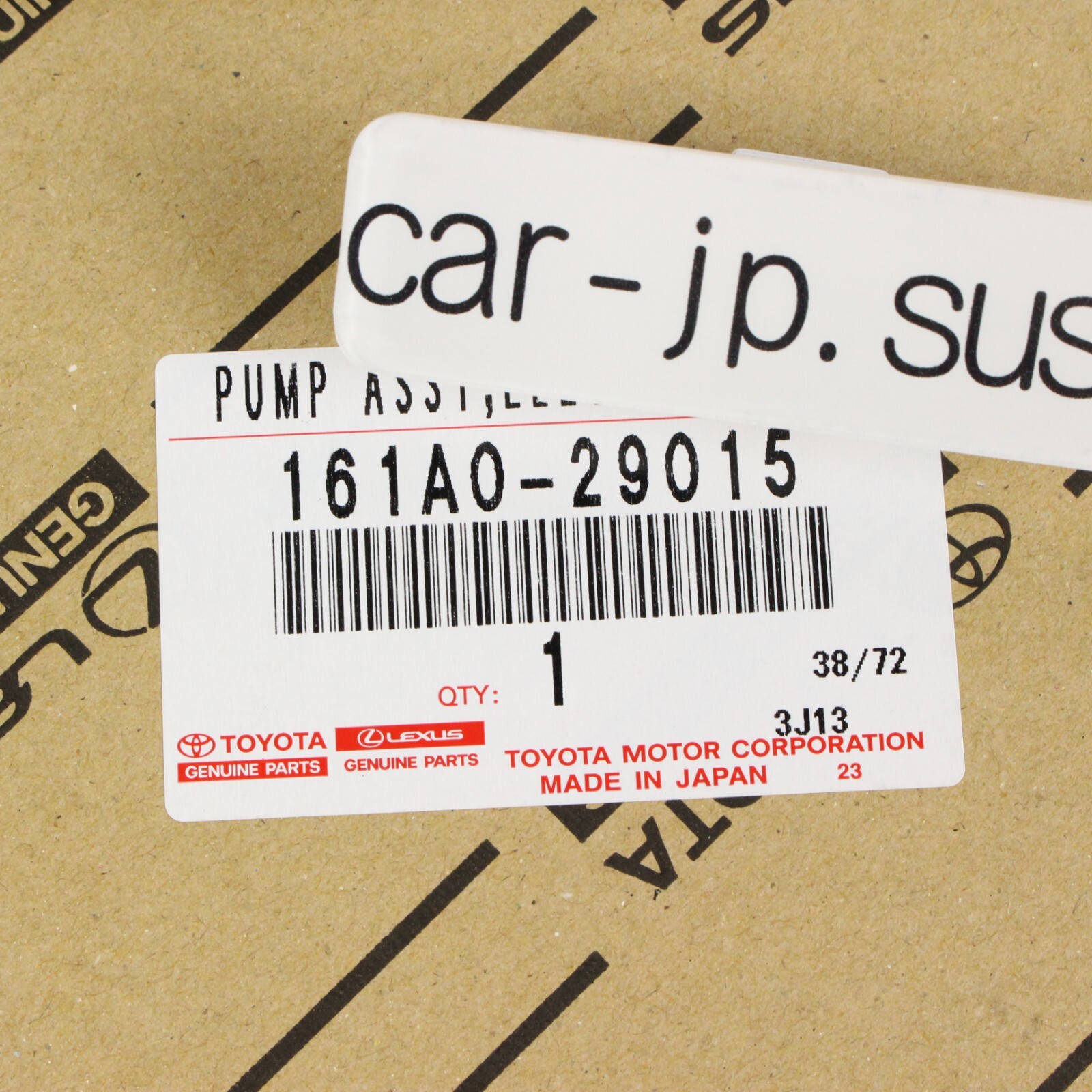 TOYOTA GENUINE Prius C AQUA LEXUS CT200H AURIS Electric Water Pump 161A0-29015