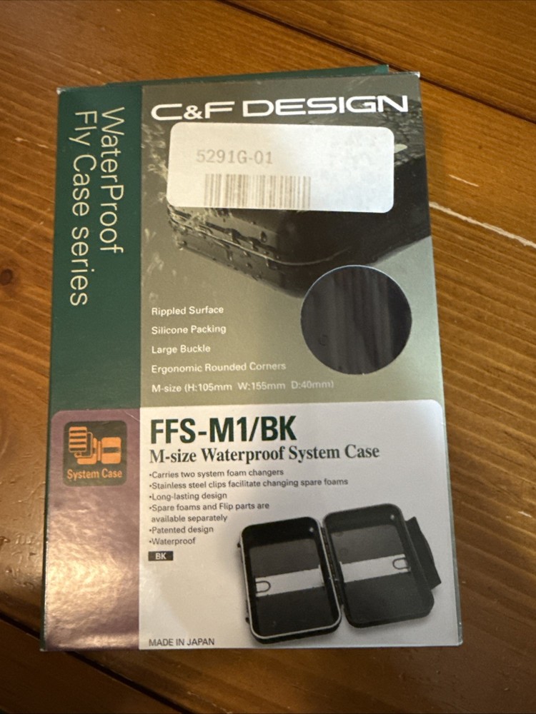 C&F Design FFS-M1/BK - M-Size  Waterproof System Case