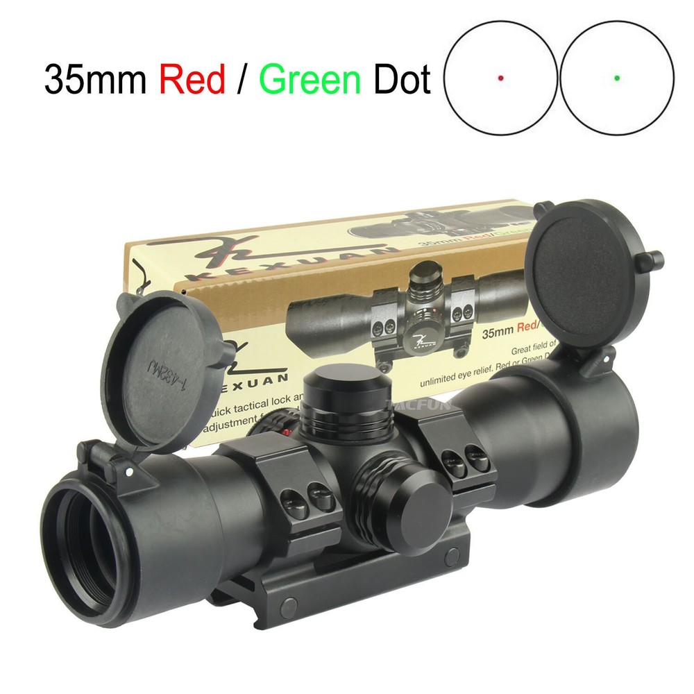 Compact Tactical 35mm R/G Dot Scope With Mount