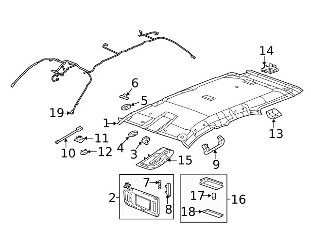 Genuine GM Lens 20841440