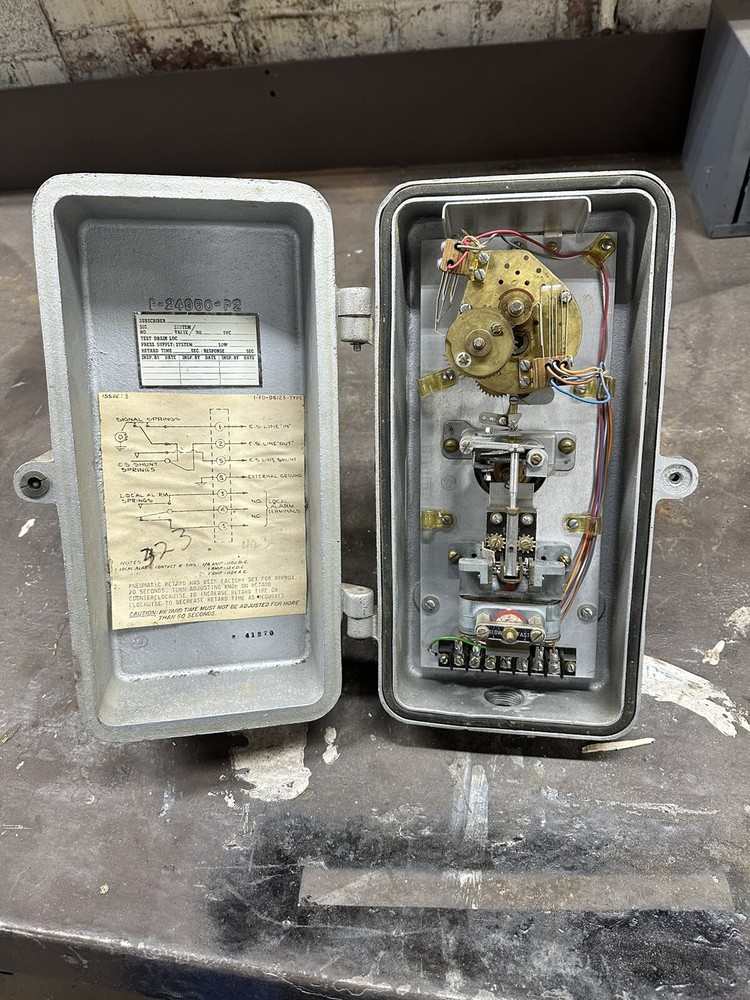 1960’s antique ADT sprinkler flow switch