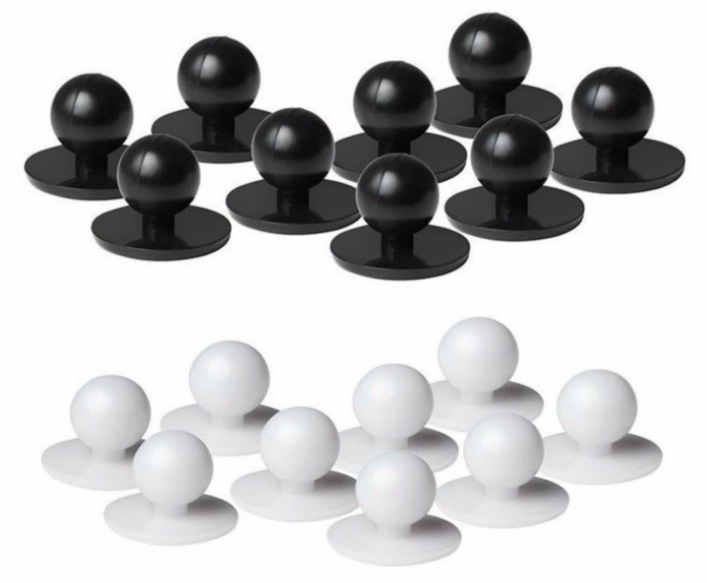 CHEF'S COAT JACKET BUTTONS/STUDS, BLACK OR WHITE, CHOOSE QUANTITY, ART N0517