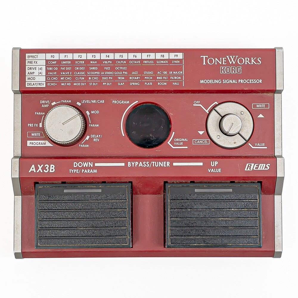 Korg ToneWorks AX3B – Compact Multi-Effects Processor for Bassists