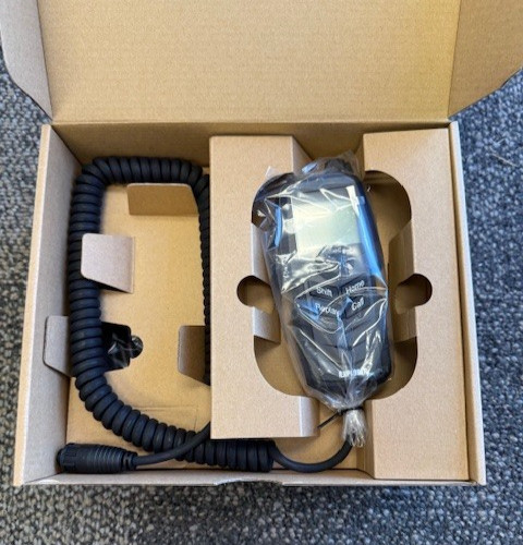 NEW - Cobham Explorer PRISM Push-To-Talk Unit With Control Speaker Microphone