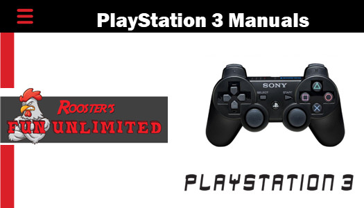 Game Manual - PlayStation 3 - PS3 - ***AUTHENTIC***