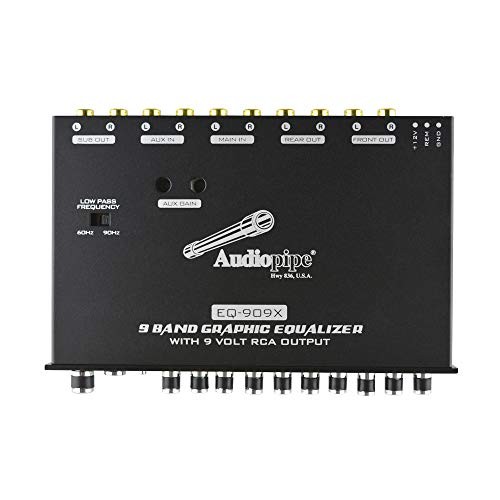 9 Band Graphic Equalizer with 9 V LINE Driver (EQ-909X)
