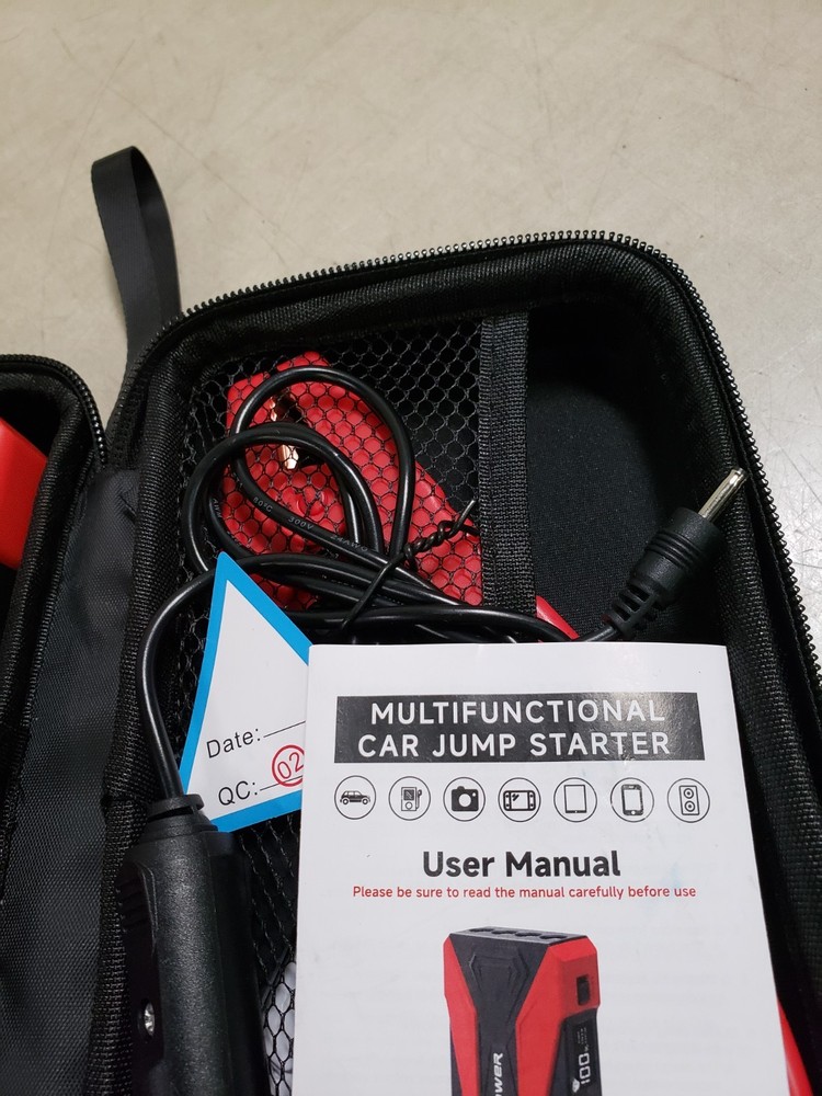 Multi-function Car Jump Starter WK-A6 Red 29800mAh