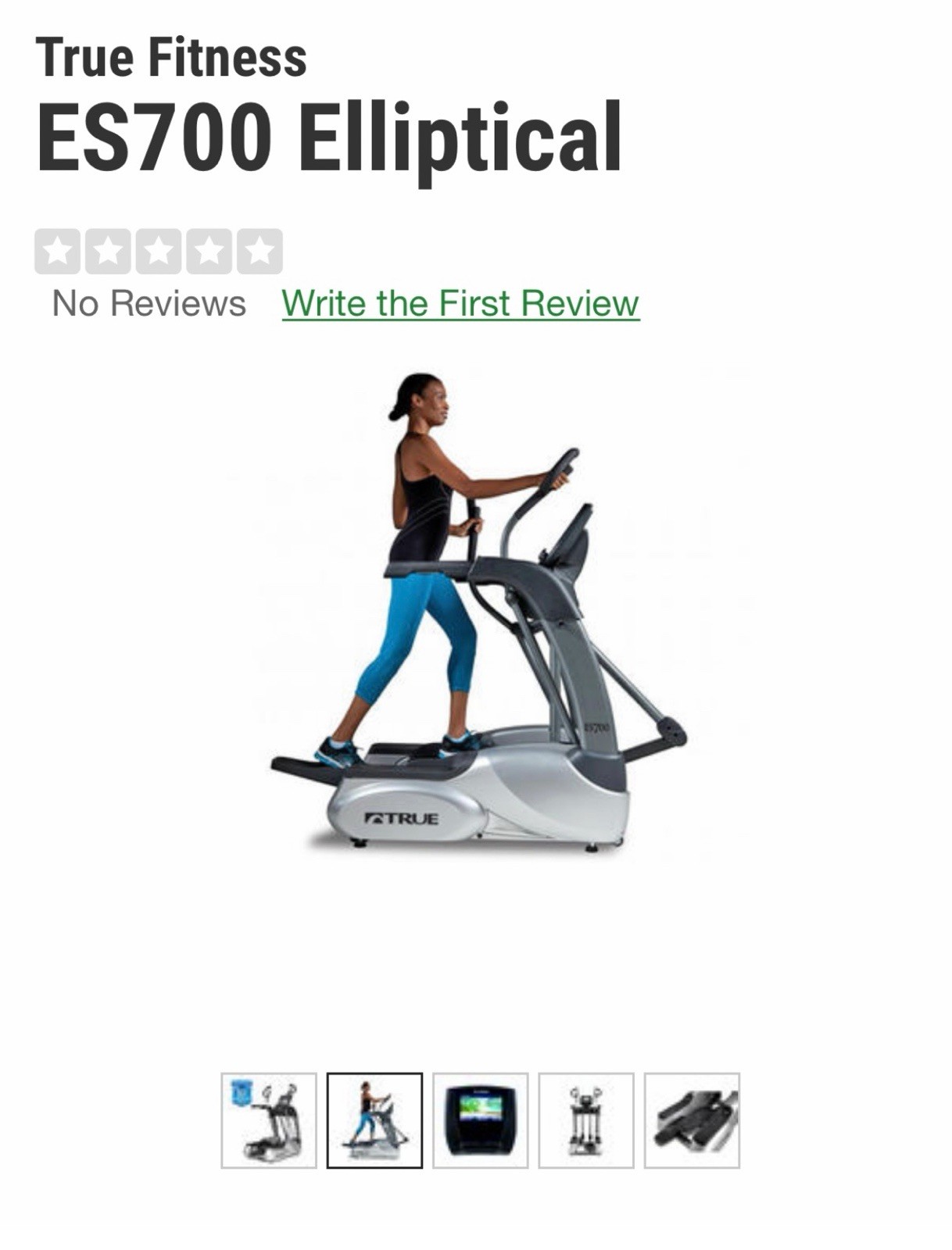 ES700 Commercial Grade Elliptical True Fitness